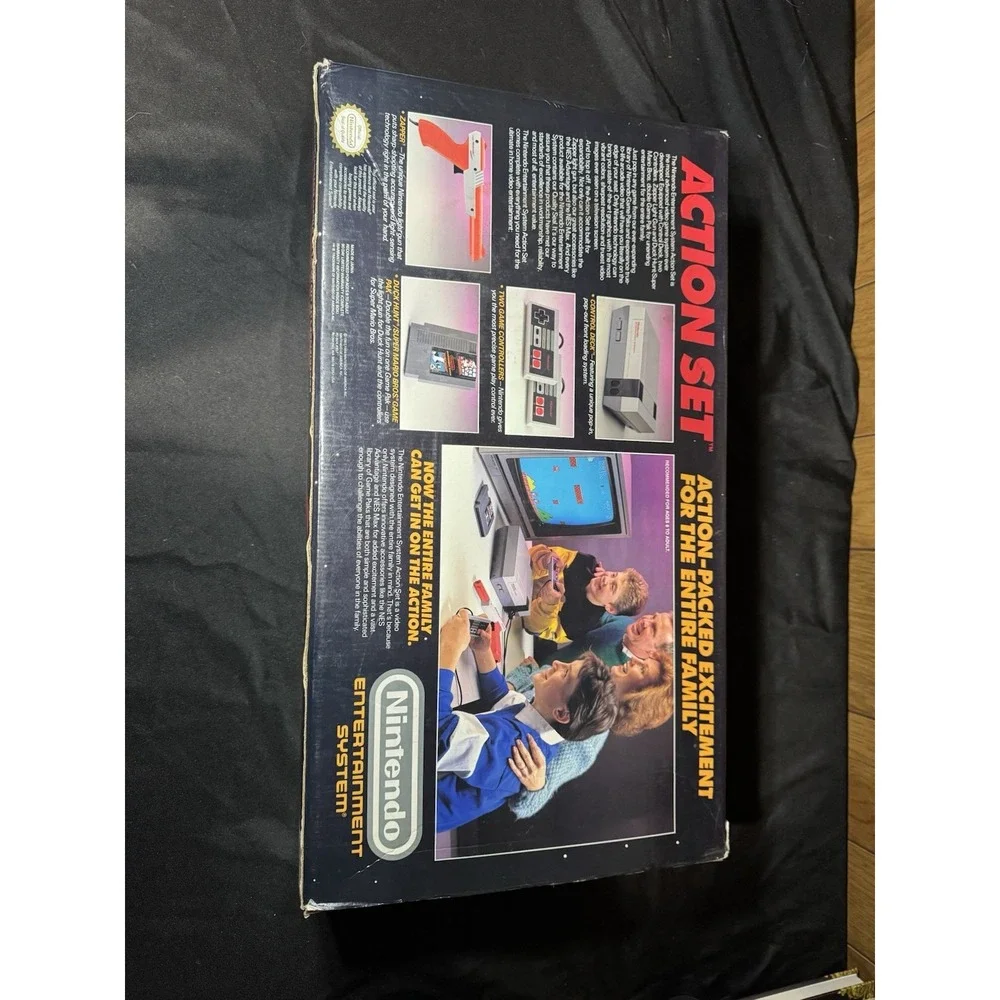 Nintendo Entertainment System NES Action Set New Open Box✅ 1985-1993‎